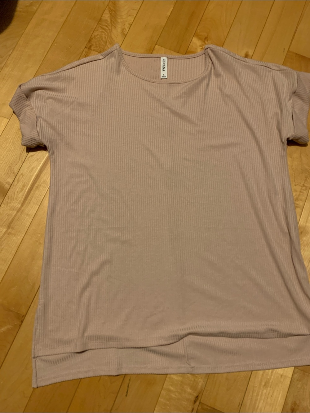 Zenana Blush Pink Tee